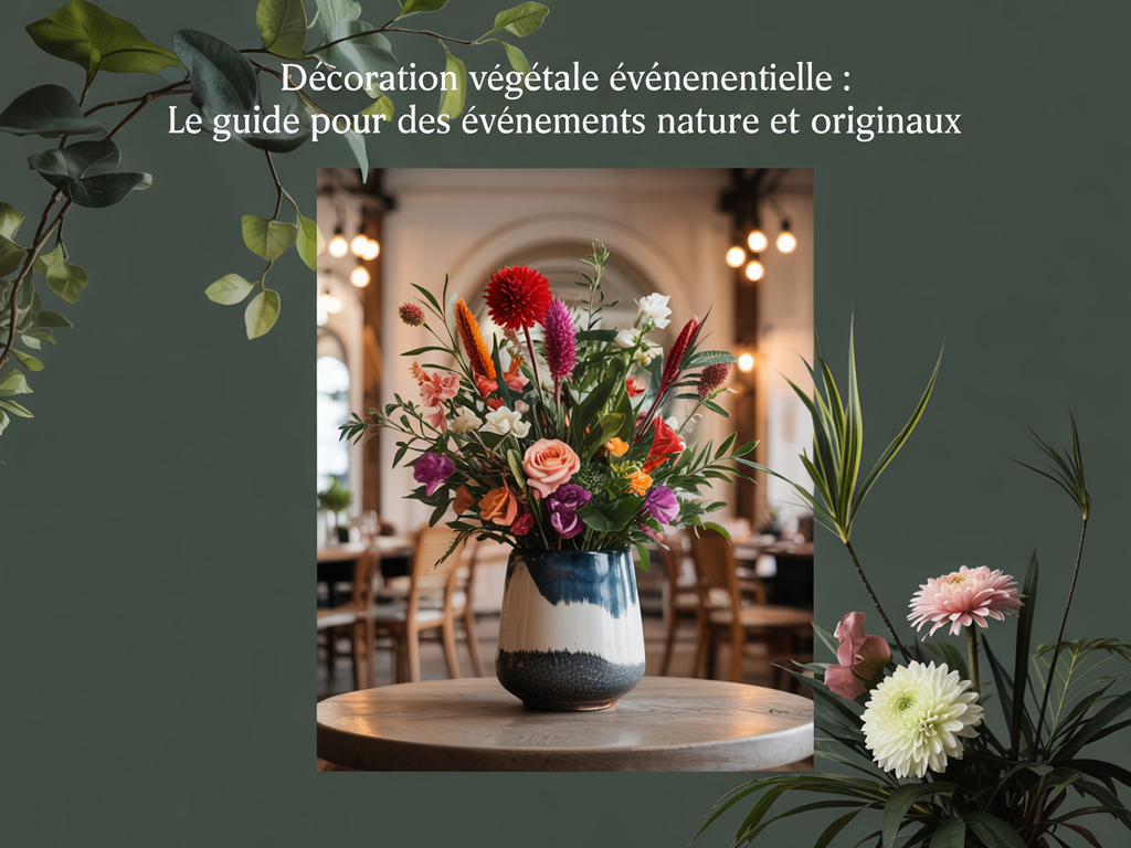 Décoration végétale événementielle : le guide pour des événements nature et originaux