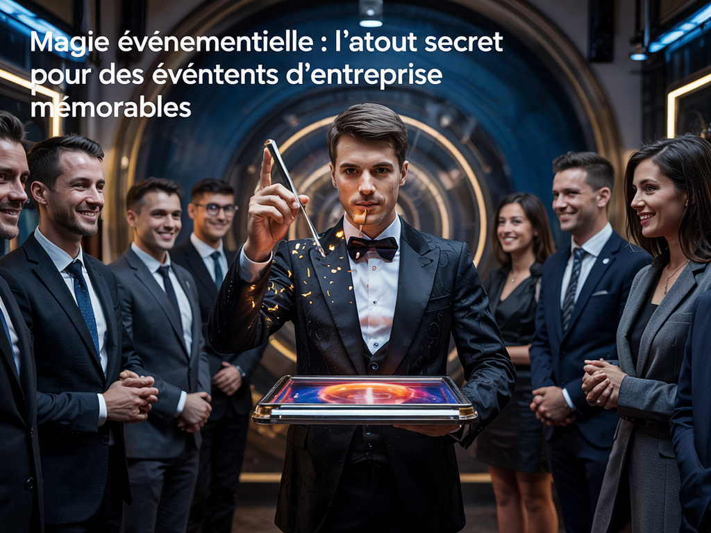 Magie événementielle : l'atout secret pour des événements d'entreprise mémorables