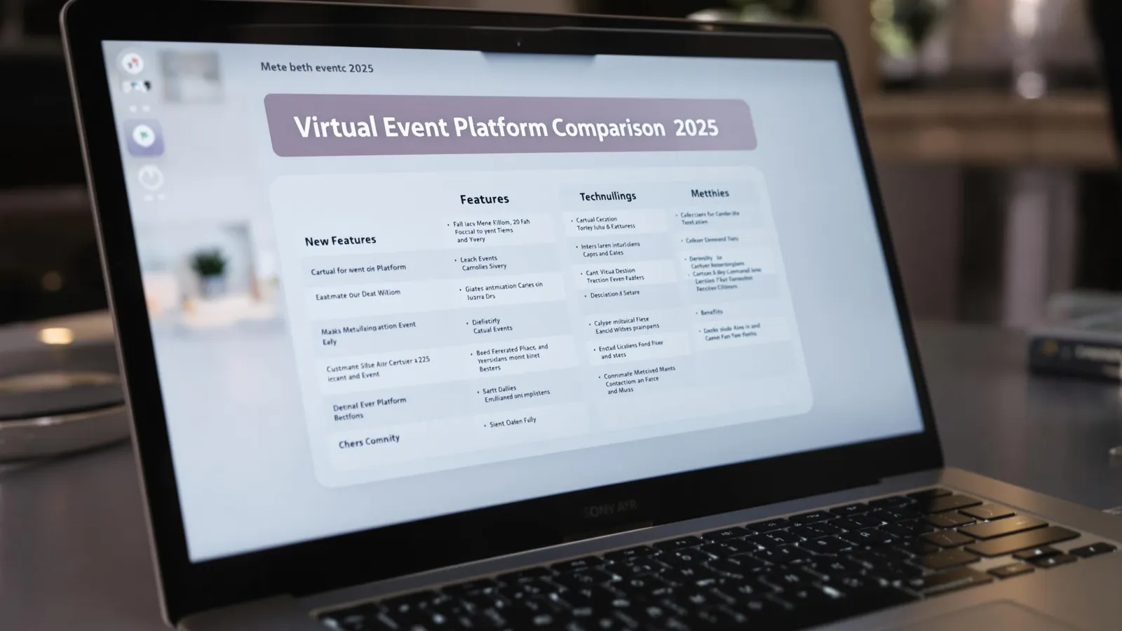Événement virtuel : comparatif et choix 2025