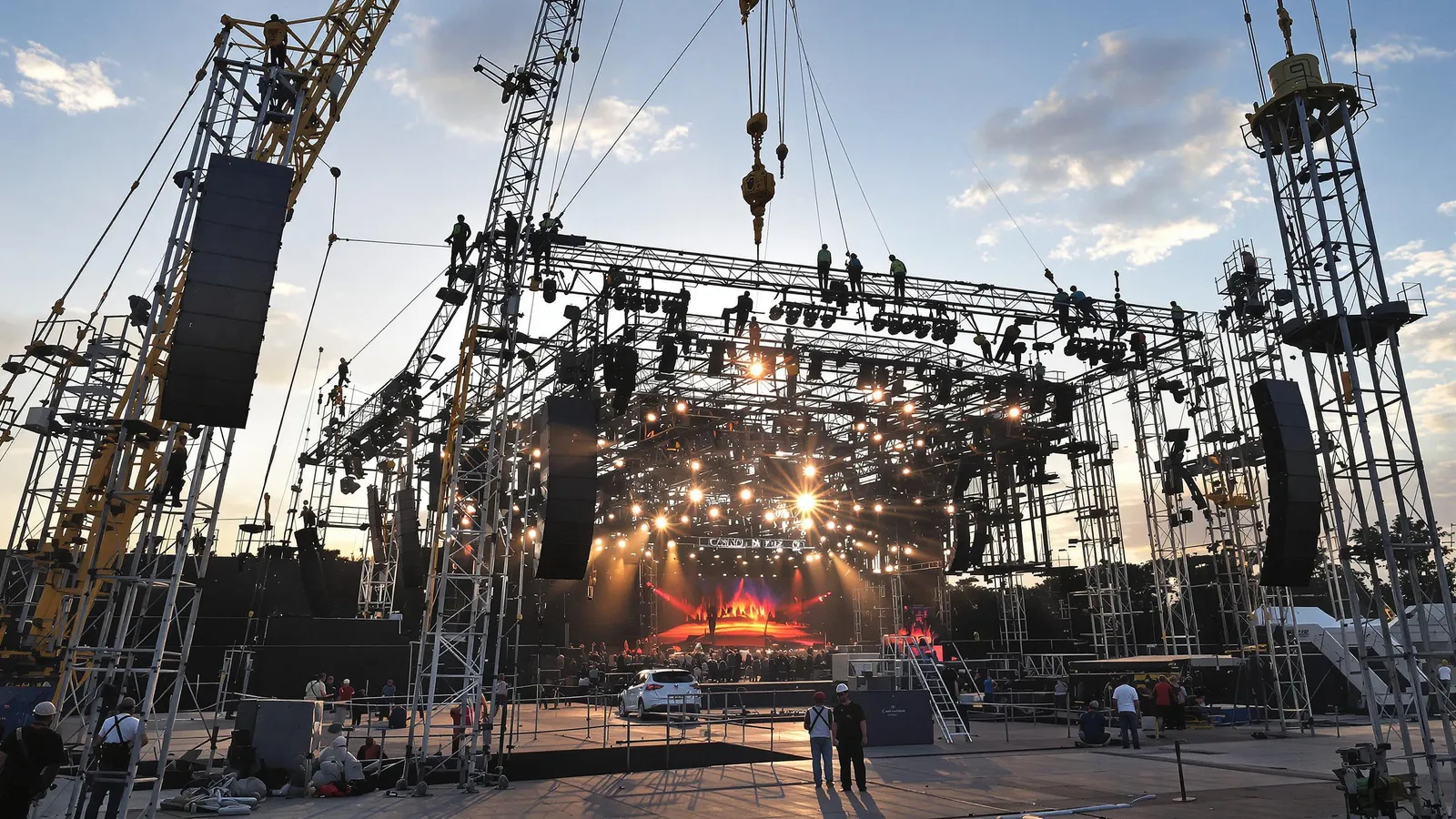 Rigging événementiel : sécurité et expertise pro